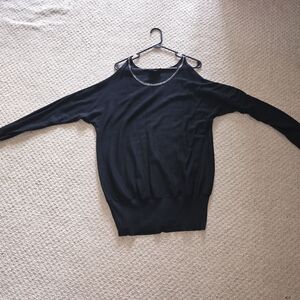 Elegant Black Women's Sweater